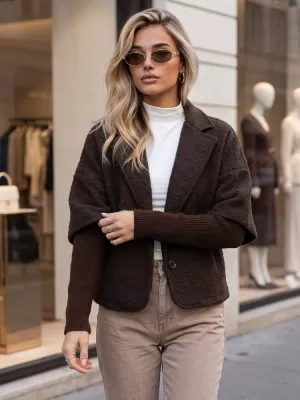 Ženski kaput DSTREET NY0843 SMEĐA