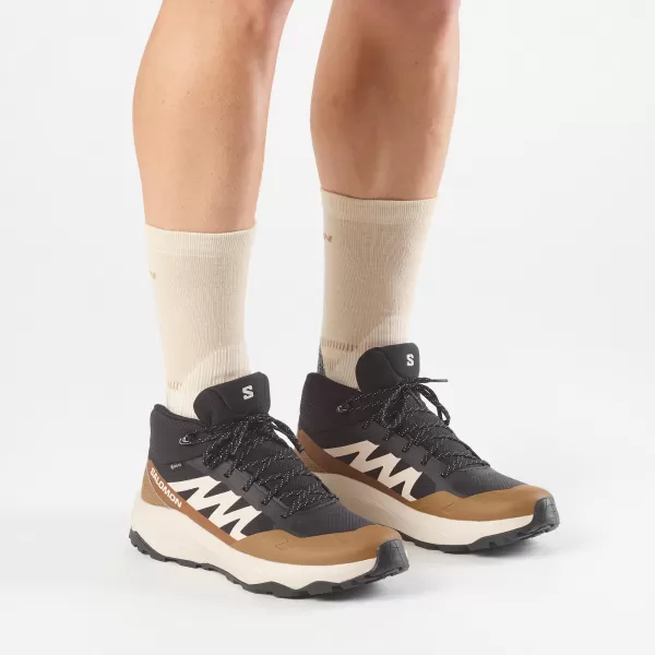  Muške cipele SALOMON OUTSCAPE MID GTX L45410800 CRNO/KIŠNI DAN/KOJOT SMEĐA 