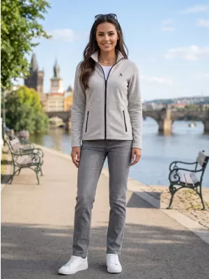 Ženska majica od flisa ALTISPORT ALW002852 SREBRNI ODSJAJI