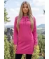 Ženska produžena majica ALTISPORT ALW001419 MAGENTA
