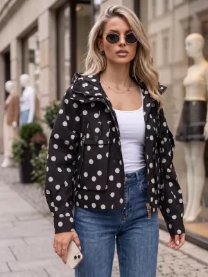 Ženska jakna DSTREET TY6035 CRNA