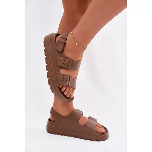  Ženske sandale BIG STAR SHOES TT274A035 SMEĐA/BEŽ 