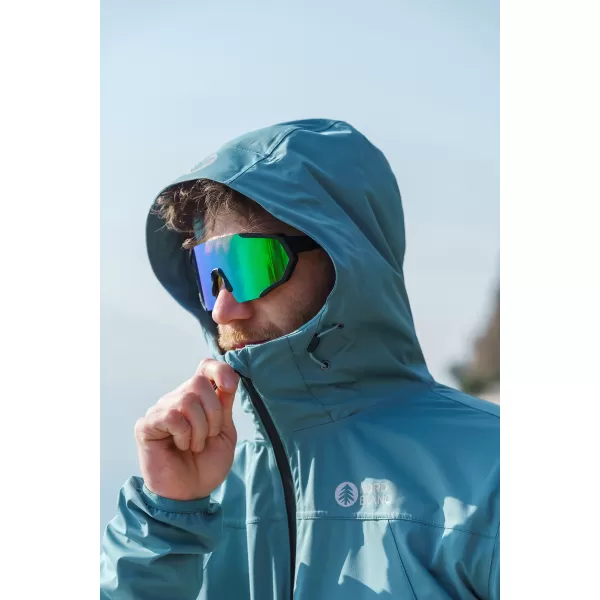  Muška vodootporna softshell jakna NORDBLANC EXPEDITIOUS NBSSM8323 ZELENA 