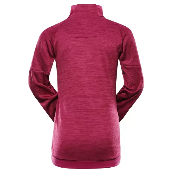  Dječji sweatshirt ALPINE PRO ONNECO 3 FUKSIJA CRVENA 