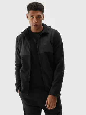 Muški sweatshirt 4F WMM00TSWSM1768 DUBOKA CRNA