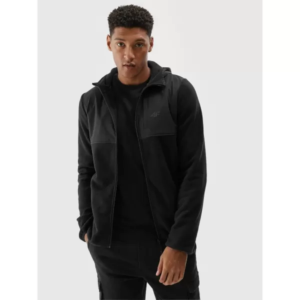 Muški sweatshirt 4F WMM00TSWSM1768 DUBOKA CRNA 