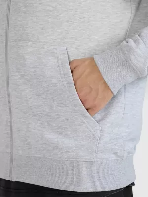 Muški sweatshirt 4F WMM00TSWSM1768 HLADNI SVIJETLO SIVI MELANGE