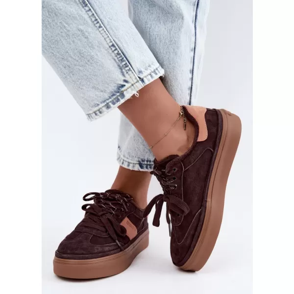  Ženske tenisice BIG STAR SHOES UU274770 SMEĐE/BEŽ SJENE 