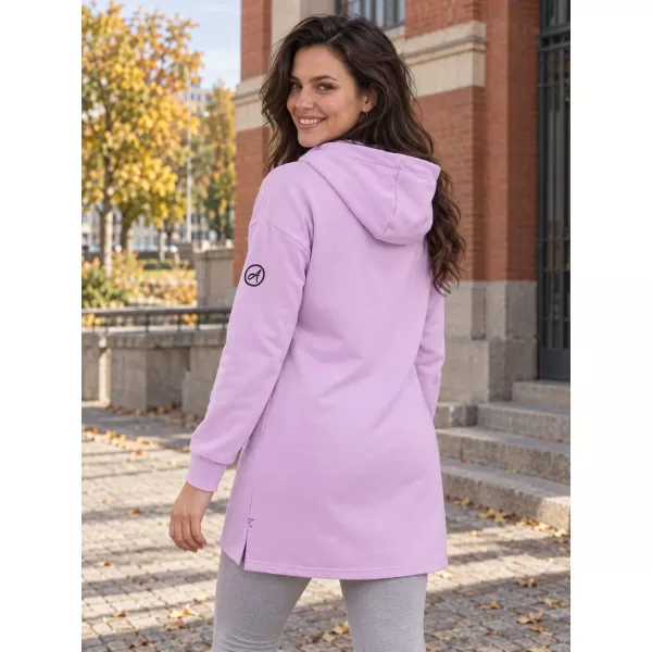  Ženski sweatshirt ALTISPORT IVIE LJUBIČICA 
