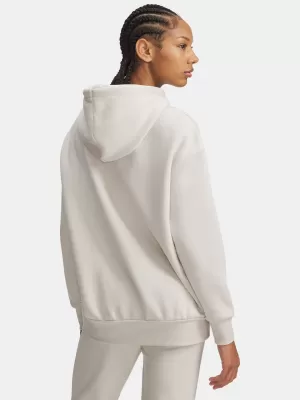 Ženski sweatshirt UNDER ARMOUR ICON FLEECE OS HOODIE 1379495-111 BIJELA