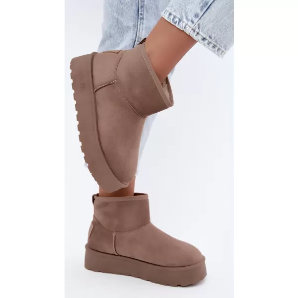  Ženski snjegovići BIG STAR SHOES UU274224 BEŽ 