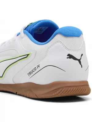 Čizme PUMA TRUCO IV 10884507 PUMA BIJELA/ZELENI ODSJAJ/ULTRA PLAVA/PUMA CRNA