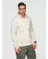 Muški sweatshirt OMBRE OM-SSBN-0270 KREMA