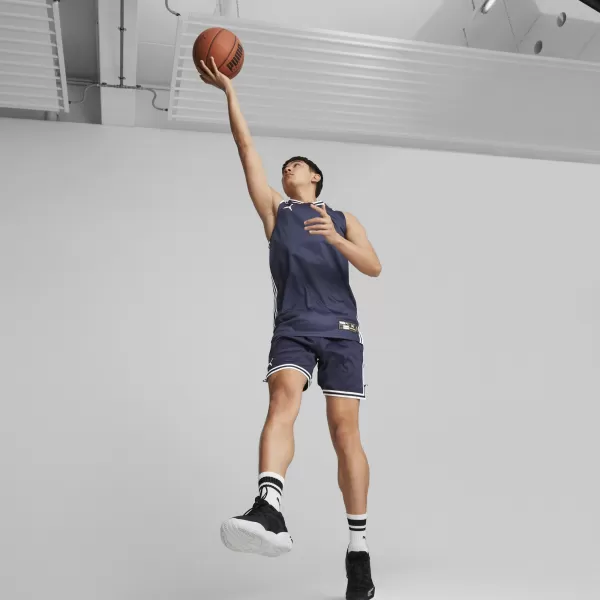  Muške kratke hlače PUMA HOOPS TEAM GAME SHORT 676629-03 PUMA MORNARICA 