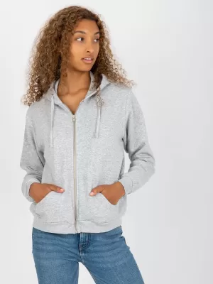 Ženski sweatshirt BASIC FEEL GOOD B-002.68 SIVA