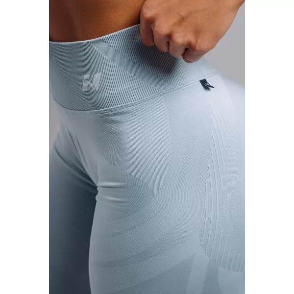 Dodatne push-up tajice visokog struka NEBBIA PRIMAL 850 SVIJETLOPLAVA 
