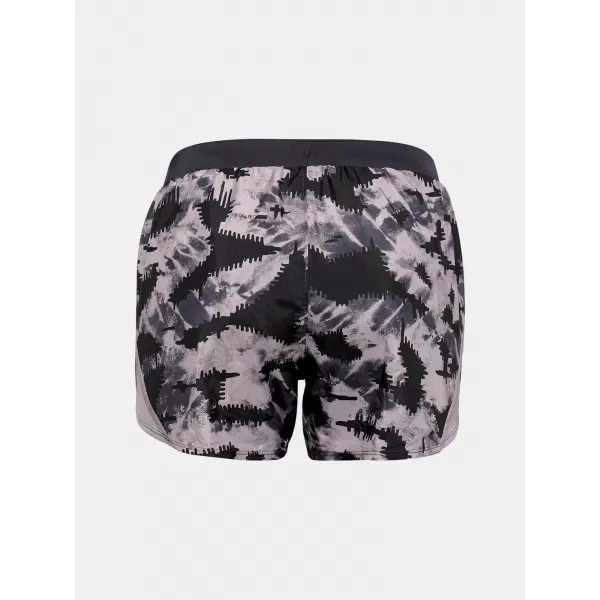  Ženske kratke hlače UNDER ARMOUR W UA FLY BY 2.0 PRINTED SHORT 1350198-591 LJUBIČASTA 