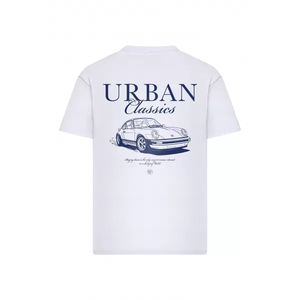  Muška majica kratkih rukava URBAN CLASSICS TB8755 BIJELA 