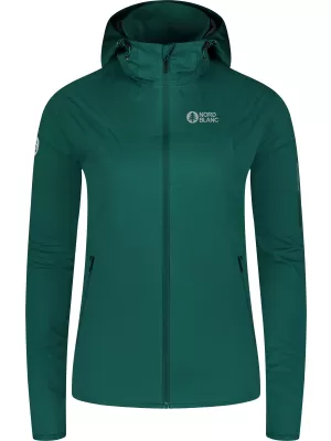 Ženska softshell jakna NORDBLANC OUTLAND NBSSL8324 ZELENA