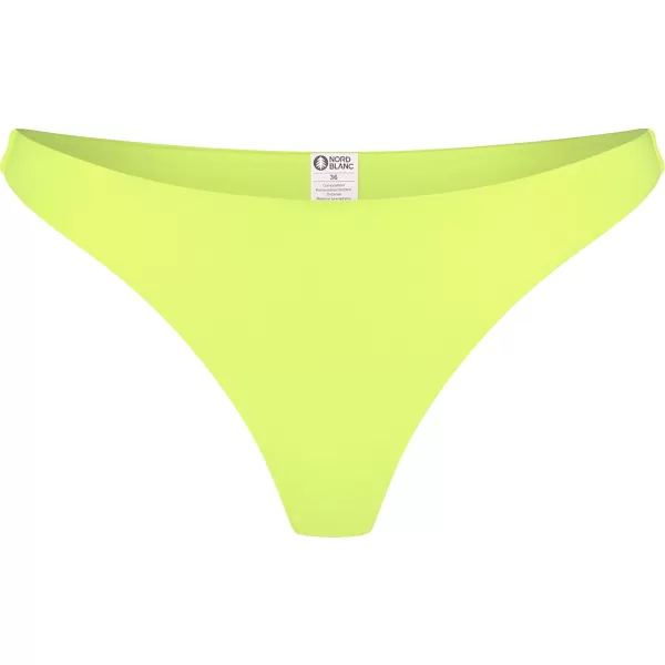 Ženski donji dio bikinija NORDBLANC GLITZ NBSSS8240 JARKO ŽUTA 