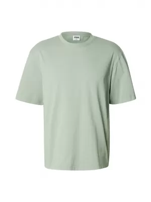Muška majica kratkih rukava URBAN CLASSICS TB7169 LJILJAN PRAŠINA ZELENA