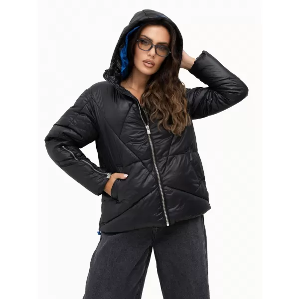  Ženska jakna SUBLEVEL D50048X44517A2 CRNA 
