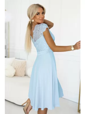 Haljina NUMOCO 381-8 AZURNO PLAVA