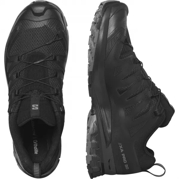  Muške cipele SALOMON XA PRO 3D V9 WIDE L47273100 CRNO/FANTOMSKO/KOSITAR 