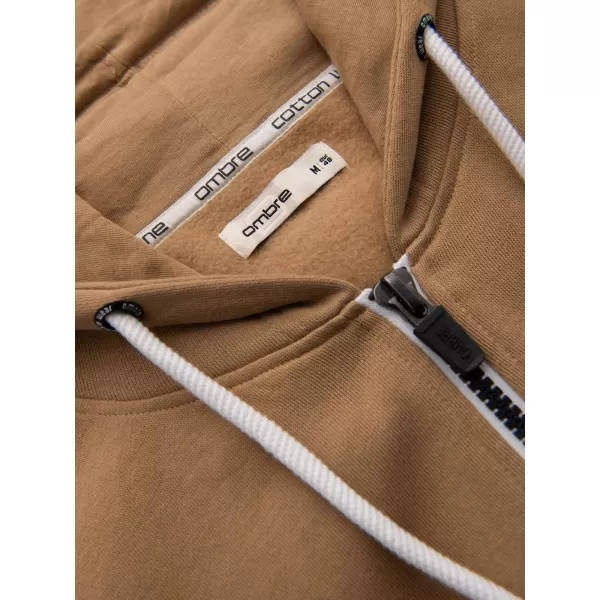  Muški sweatshirt OMBRE OM-SSBZ-0272 SMEĐA 
