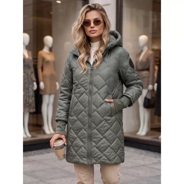  Ženska jakna DSTREET TY5863 ZELENA 