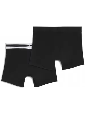 Muške bokserice PUMA MEN EVERYDAY PLACED LOGO BOXER 2P 93847601 CRNA