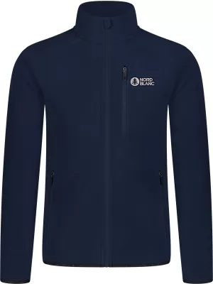 Muški lagani sweatshirt od flisa NORDBLANC QUARRY NBSFM8372 TAMNOPLAVA