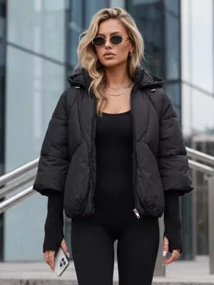Ženska jakna DSTREET TY5826 CRNA