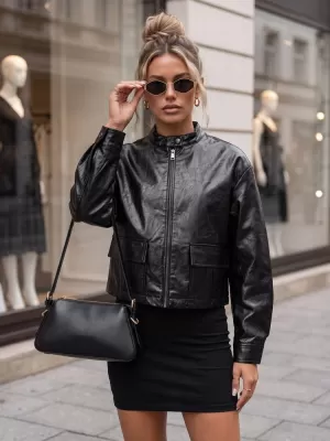 Ženska jakna DSTREET TY5849 CRNA