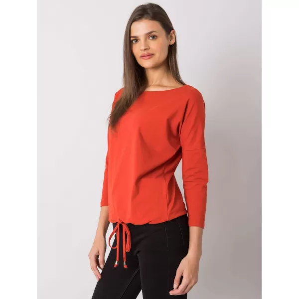  Ženska bluza BASIC FEEL GOOD RV-BZ-4691.37P TAMNONARANČASTA 