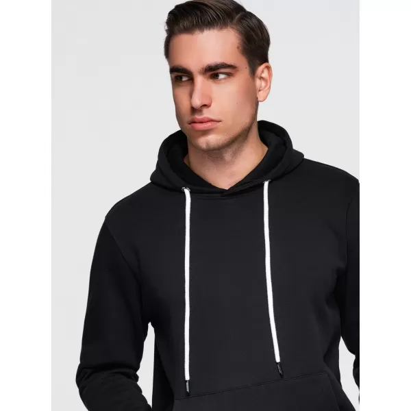  Muški sweatshirt OMBRE OM-SSBN-0270 CRNA 