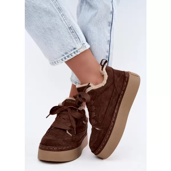  Ženske cipele BIG STAR SHOES UU274188 SMEĐE/BEŽ SJENE 
