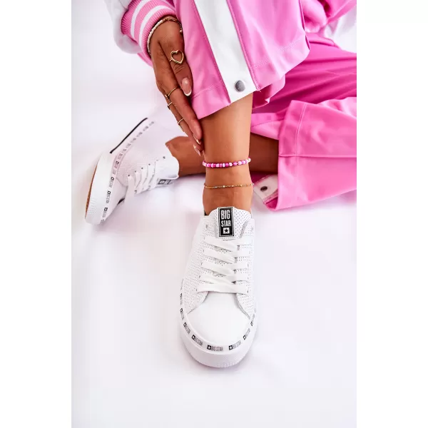  Ženske tenisice BIG STAR SHOES FF274024 BIJELA 