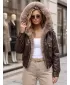Ženska jakna DSTREET TY5976 SMEĐA