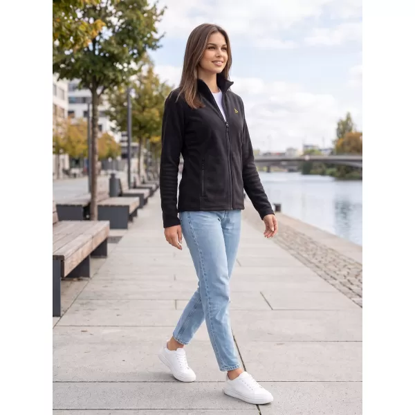  Ženska majica od flisa ALTISPORT ALW002852 CRNO I ZLATNO 