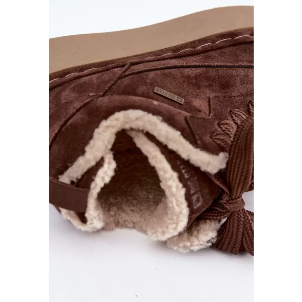  Ženske cipele BIG STAR SHOES UU274188 SMEĐE/BEŽ SJENE 