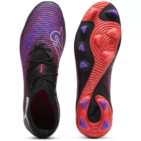  Kopačke PUMA FUTURE 8 PRO FG/AG 108139-01 CRNO/BIJELO/SJAJNO CRVENO 