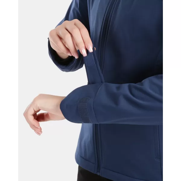  Ženska softshell jakna KILPI ONTAVIA-W 1L0113KI TAMNOPLAVA 