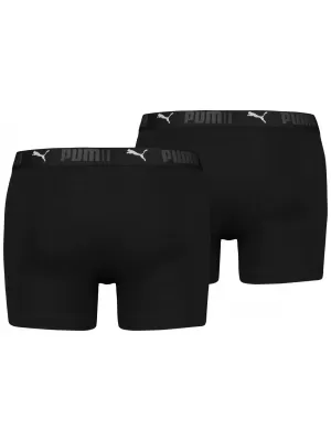 Muške bokserice PUMA SPORT COTTON BOXER 2P 93552101 CRNA