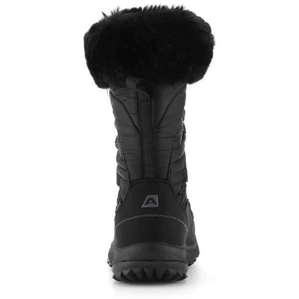  Ženske zimske čizme ALPINE PRO LEWRA CRNA 