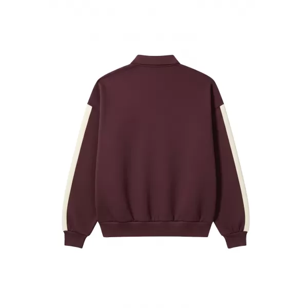  Muška majica s kragnom URBAN CLASSICS TB8595-01151 TREŠNJA 