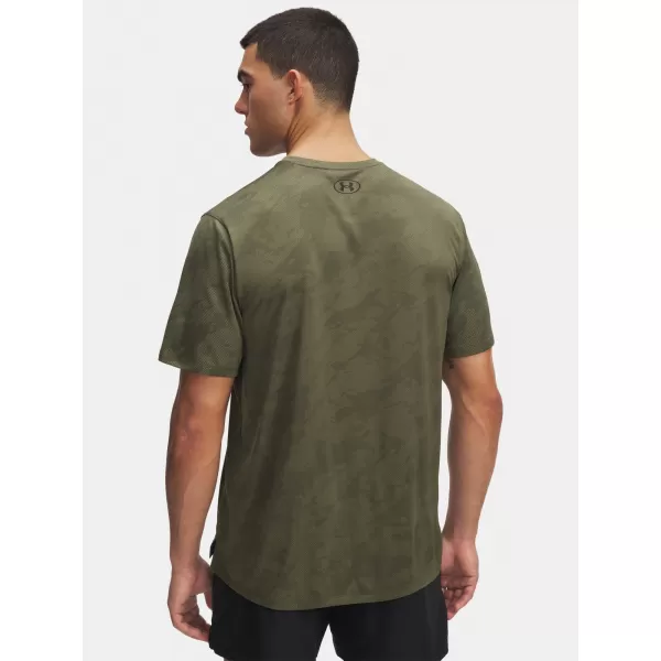  Muška majica kratkih rukava UNDER ARMOUR TECH VENT JCQRD SS 1390047-390 ZELENA 