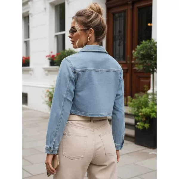  Ženska jakna DSTREET TY5691 PLAVA 