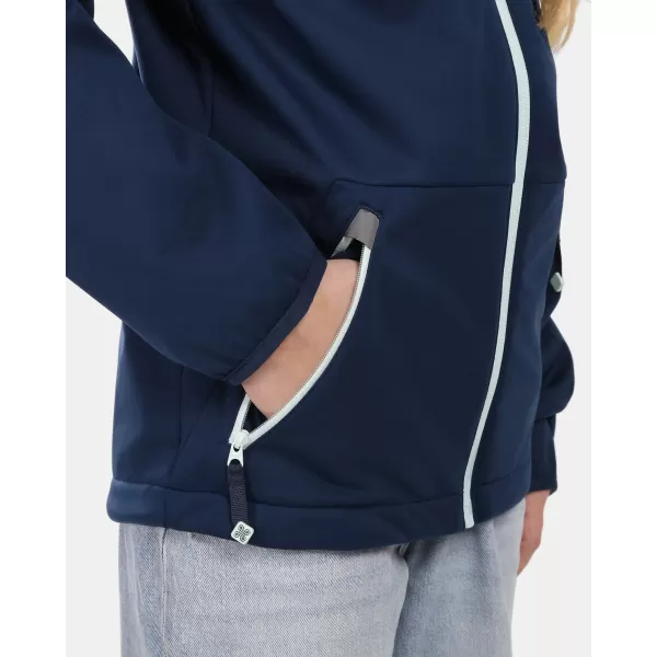  Dječja softshell jakna KILPI ONTAVIA-JG 1J0104KI TAMNOPLAVA 