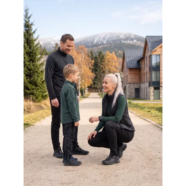  Ženske softshell hlače ALPINE PRO ABARA 2 CRNA 